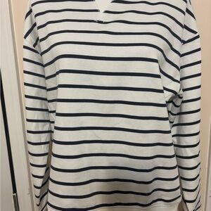 Arizona Jean Company Black and White Striped Jacket